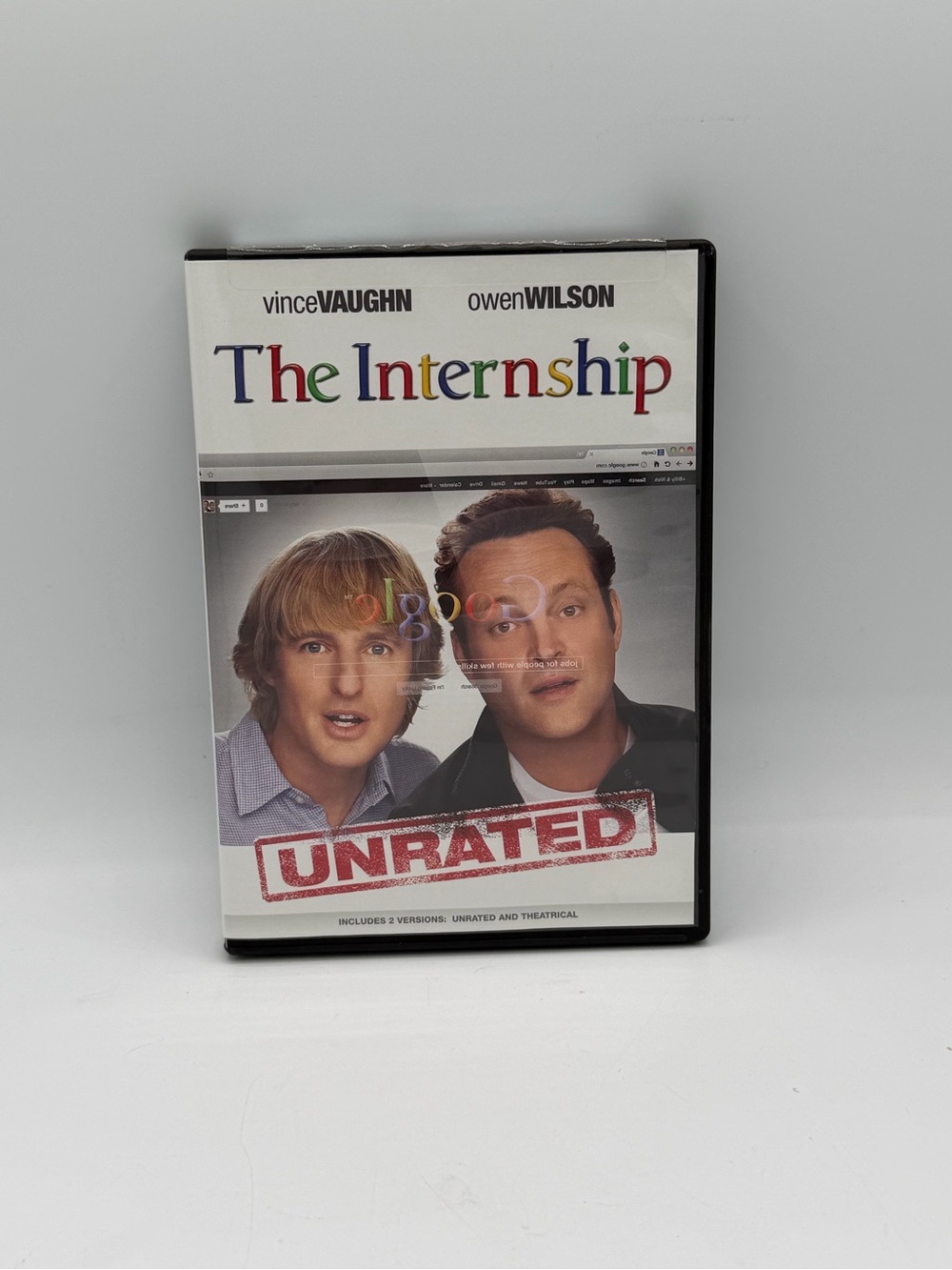 The Internship DVD